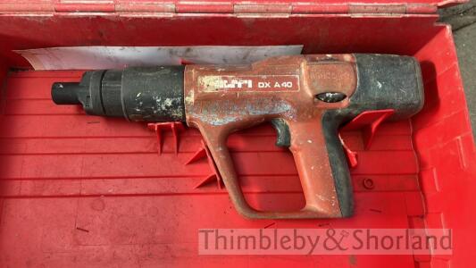 Hilti nail gun