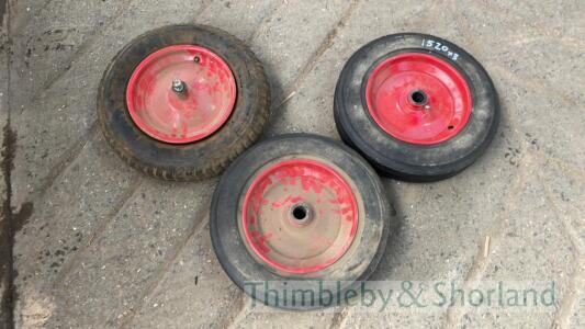 3 trolley wheels