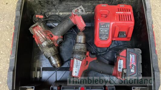 Milwaukee cordless drills