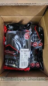 Konig rubber gauntlets size 10