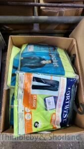 Box of hi viz rainwear - XL