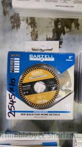 10 Bartell 125mm diamond discs