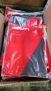 Quantity of Hilti vacuum bags