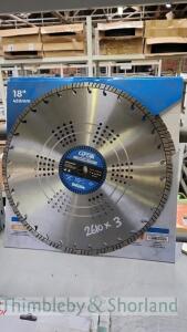 3 Bartell 450mm diamond blades