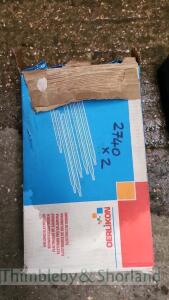 2 boxes of welding electrodes