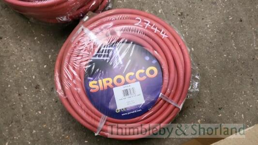 2 Parweld 20Mt hoses