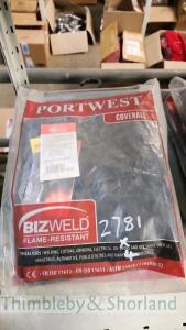 4 Bizweld coveralls - S