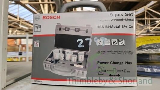 Bosch 9pc core bit set