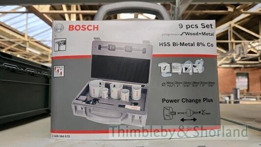 Bosch 9pc core bit set