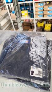 4 navy shirts - XL