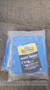 6 dust sheets