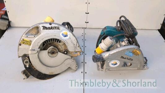 Makita plunge saw and circular saw