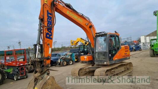 Doosan DX140LC-5 excavator (2018)