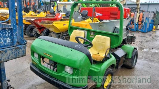 John Deere gator with spreader attachment (2010)