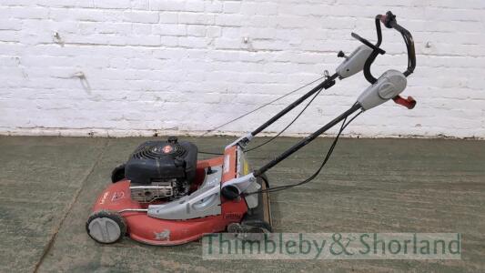 Petrol roller mower