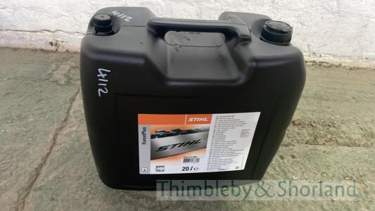 20L Stihl chain oil