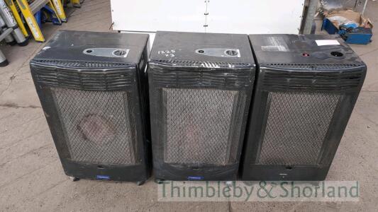 3 cabinet heaters