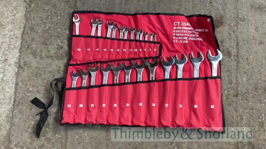 25pc spanner set