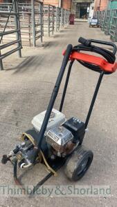 Petrol pressure washer