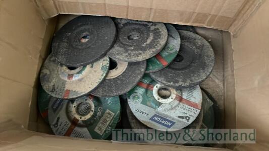 Quantity of grinding discs