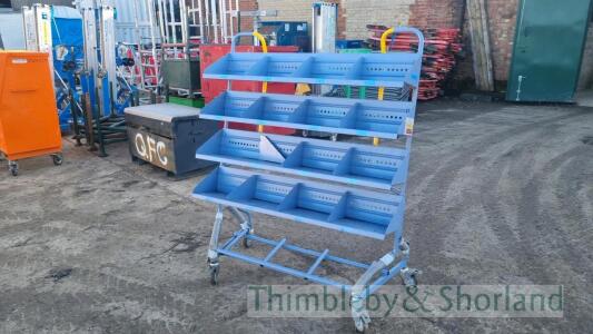 Storage rack trolley