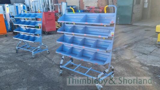 Storage rack trolley