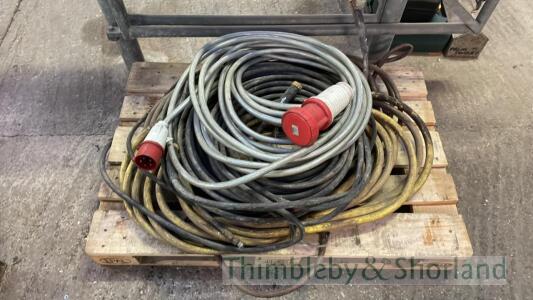 3 phase cable and hoses