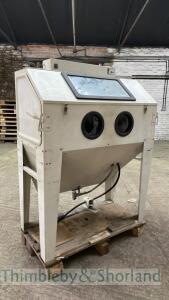 SBC 420 sand blasting cabinet, gwo