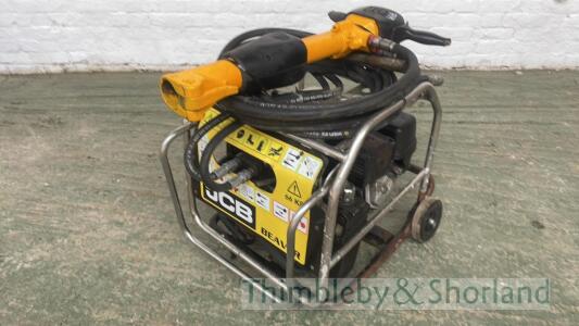 Jcb Beaver pack hose and gun