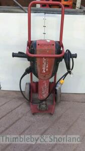 Hilti TE3000 breaker and trolley