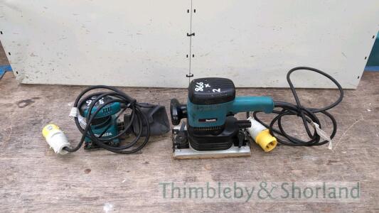 2 Makita sanders