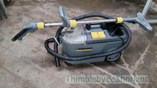 Karcher Puzzi with hose and lance