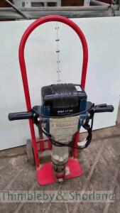 Bosch GSH 27VC breaker on trolley