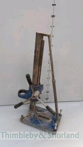 Core drill rig stand