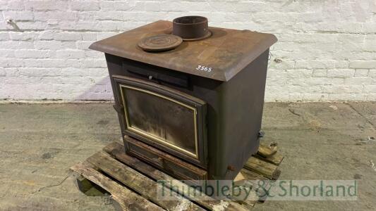 Large log burner