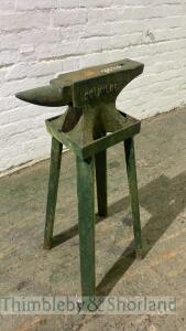 Mini anvil on stand