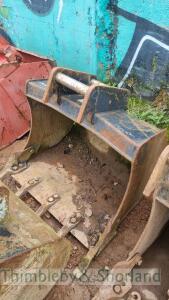 850mm mini digger bucket 50mm pins