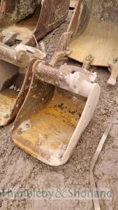 300mm mini digger bucket Harford hitch