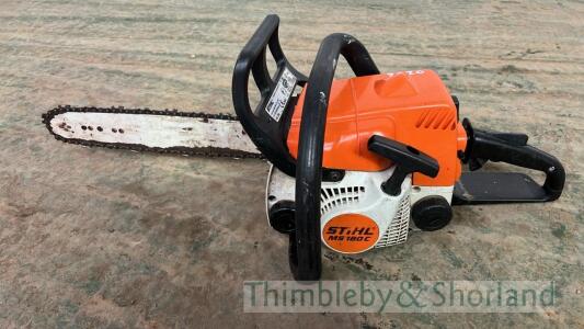 Stihl MS180 chain saw