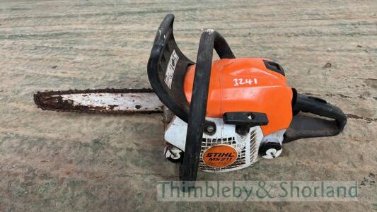 Stihl MS211 chain saw