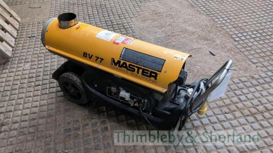 Master BV77 space heater