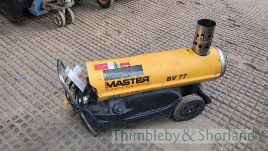 Master BV77 space heater