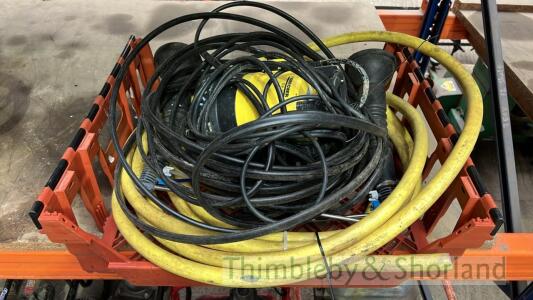 Karcher sub pump and various hoses