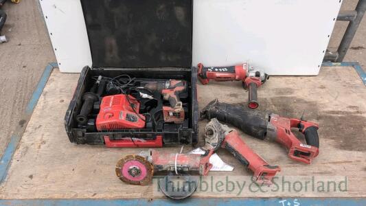 5 Milwaukee cordless tools