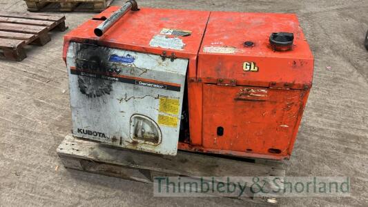 Lowboy GL 5.5kva diesel generator