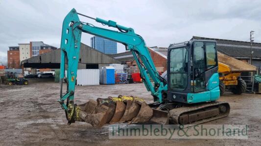 Kobelco SK55SRX mini digger (2020)