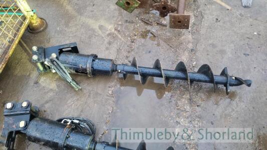 Mini digger auger 25mm pins