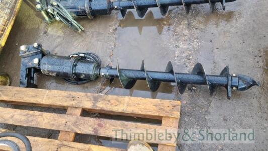 Mini digger auger 25mm pins