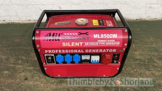 Mil silent generator ML8500W