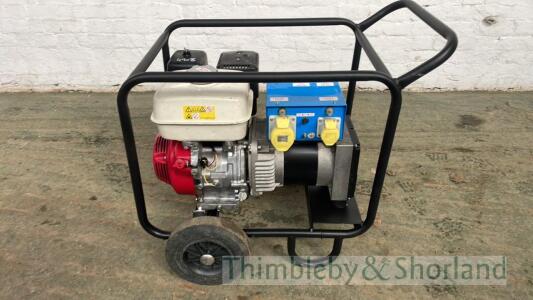 Stephill dual voltage petrol generator RMP